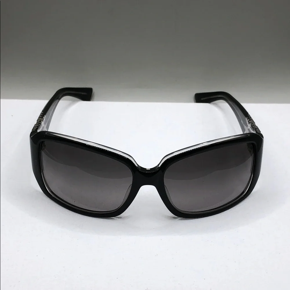 CALVIN KLEIN Collection 976 Sunglasses in color 038 Black Crystal Square Italy